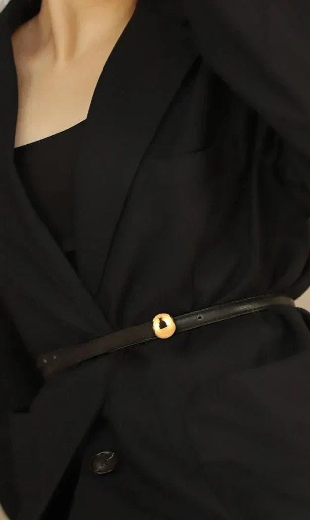 Women's Genuine Leather Belt - Esfera