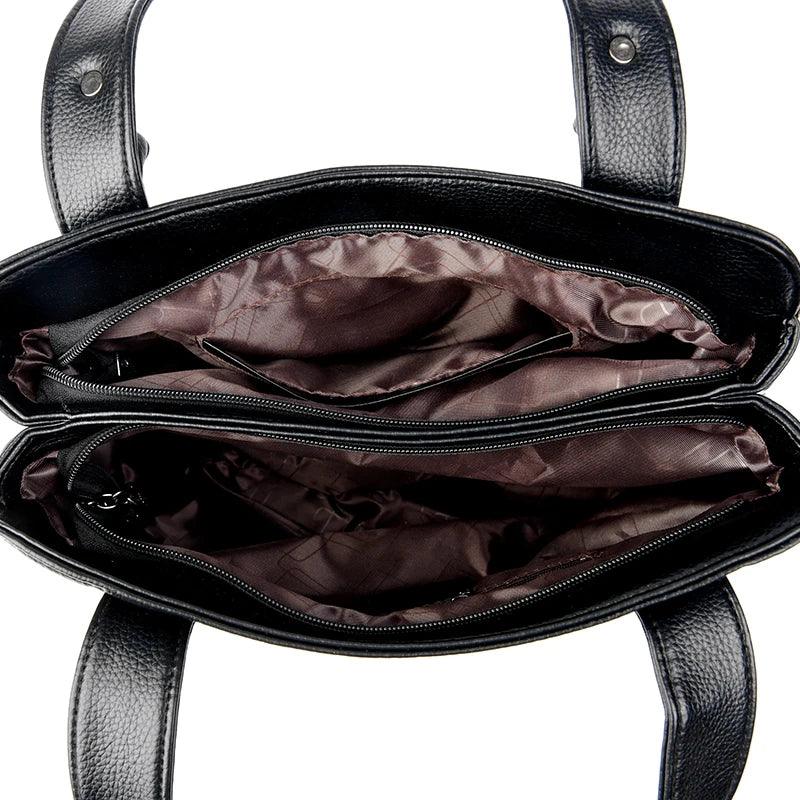 Women's Leather Bag - Poppy
