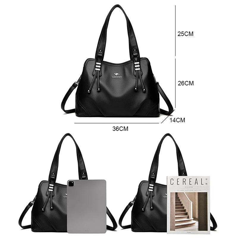 Women's Leather Bag - Poppy
