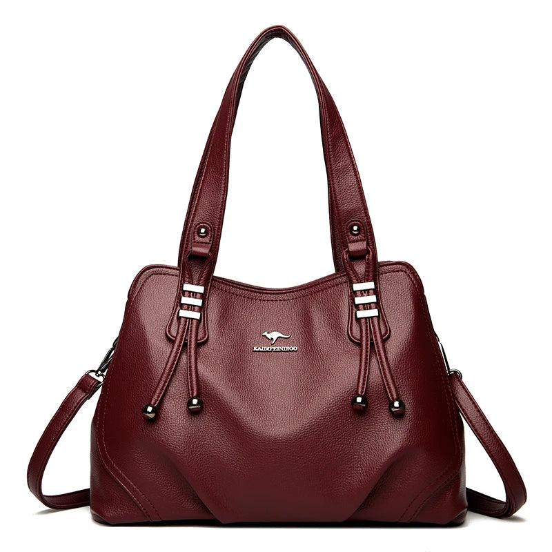 Women's Leather Bag - Poppy