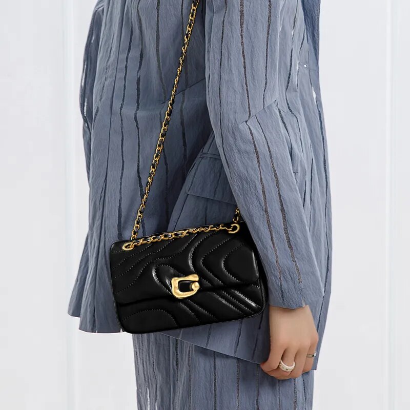 Emma Medium Leather Crossbody Bag