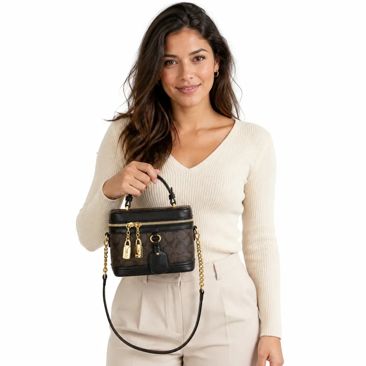 Mini Round Box Bag — Noa