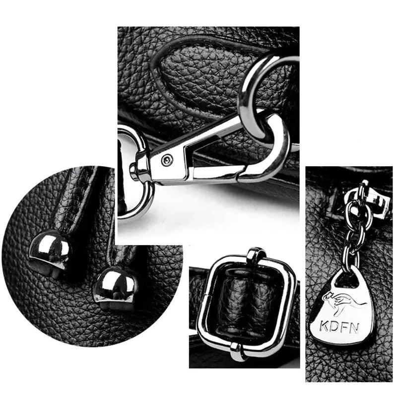 Women's Leather Bag - Poppy