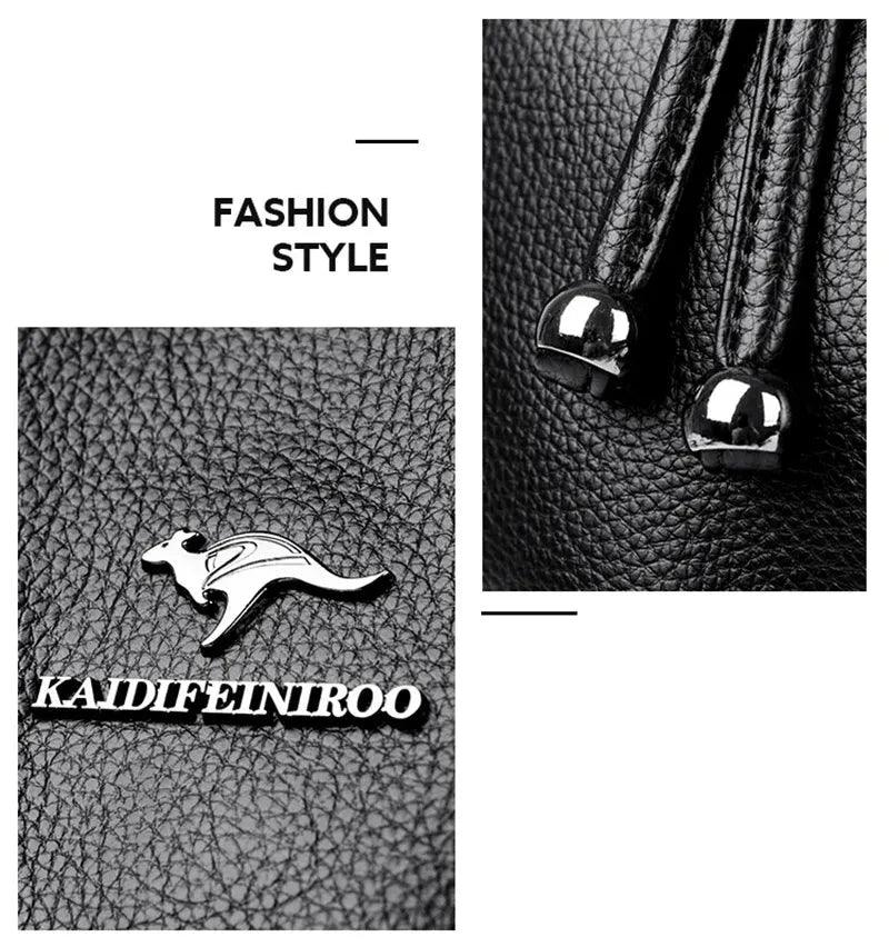 Women's Leather Bag - Poppy